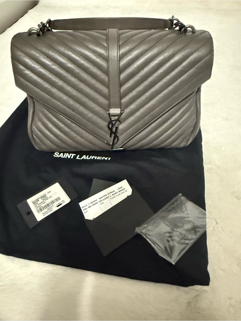 Saint Laurent large college bag